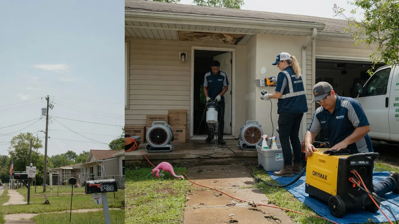 Storm Damage Water Removal in Westmoreland, TN near me